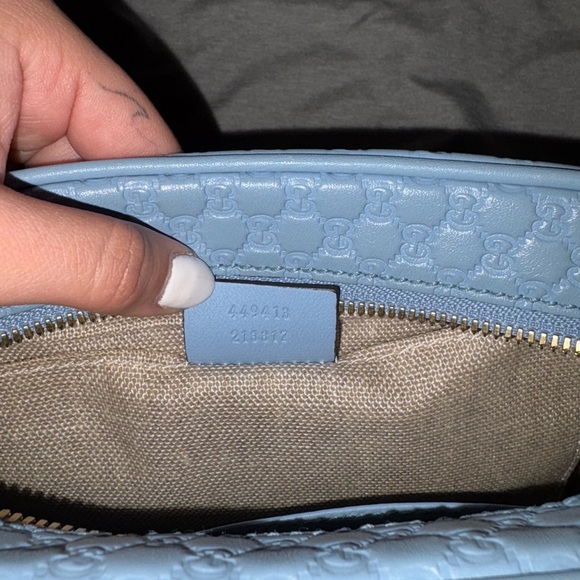 Gucci Blue Crossbody Bag - Picture 5 of 6